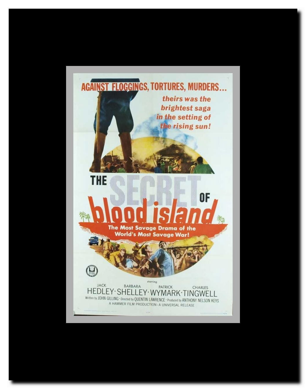 The Secret of Blood Island Framed Movie Poster