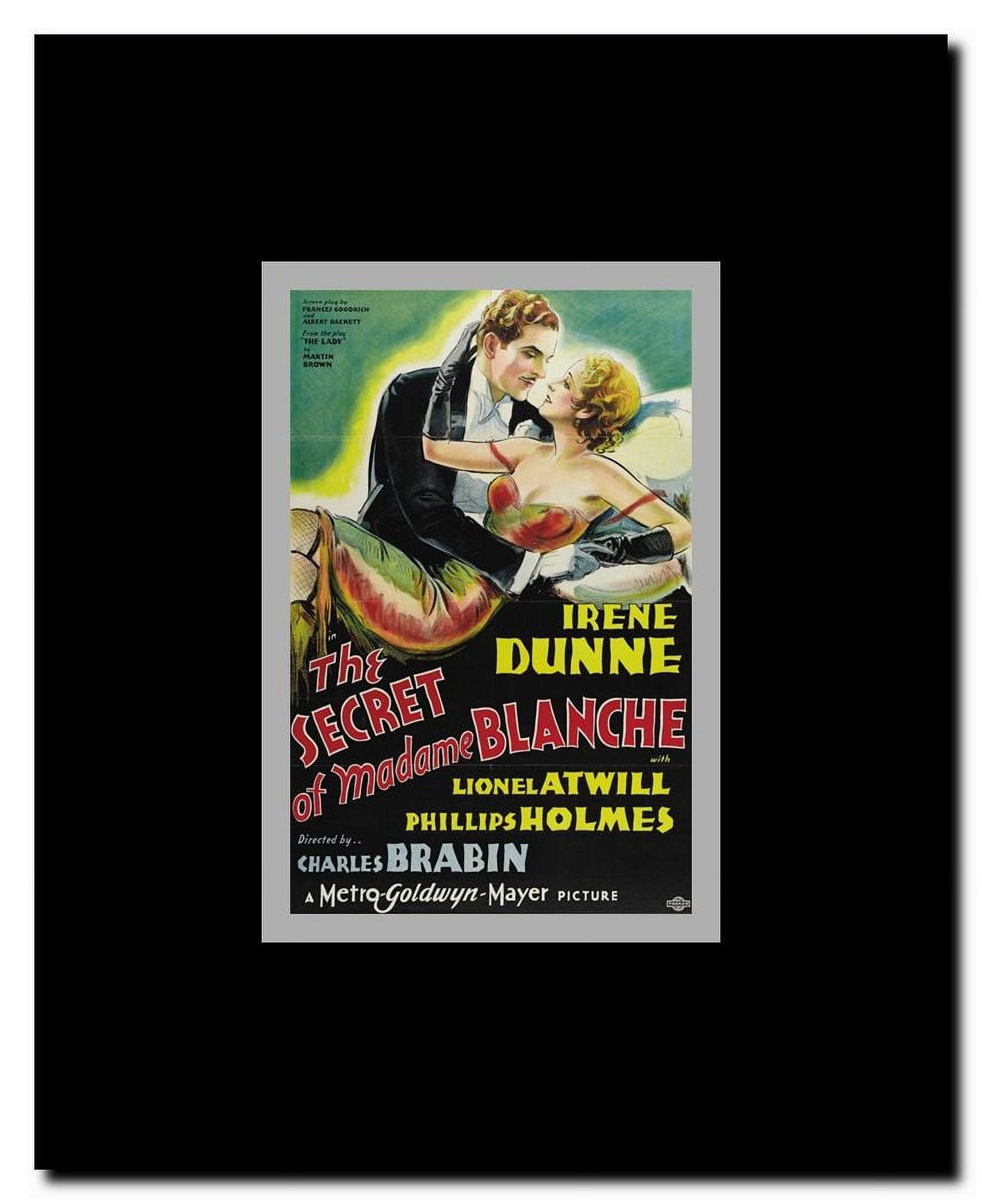 The Secret of Madame Blanche Framed Movie Poster
