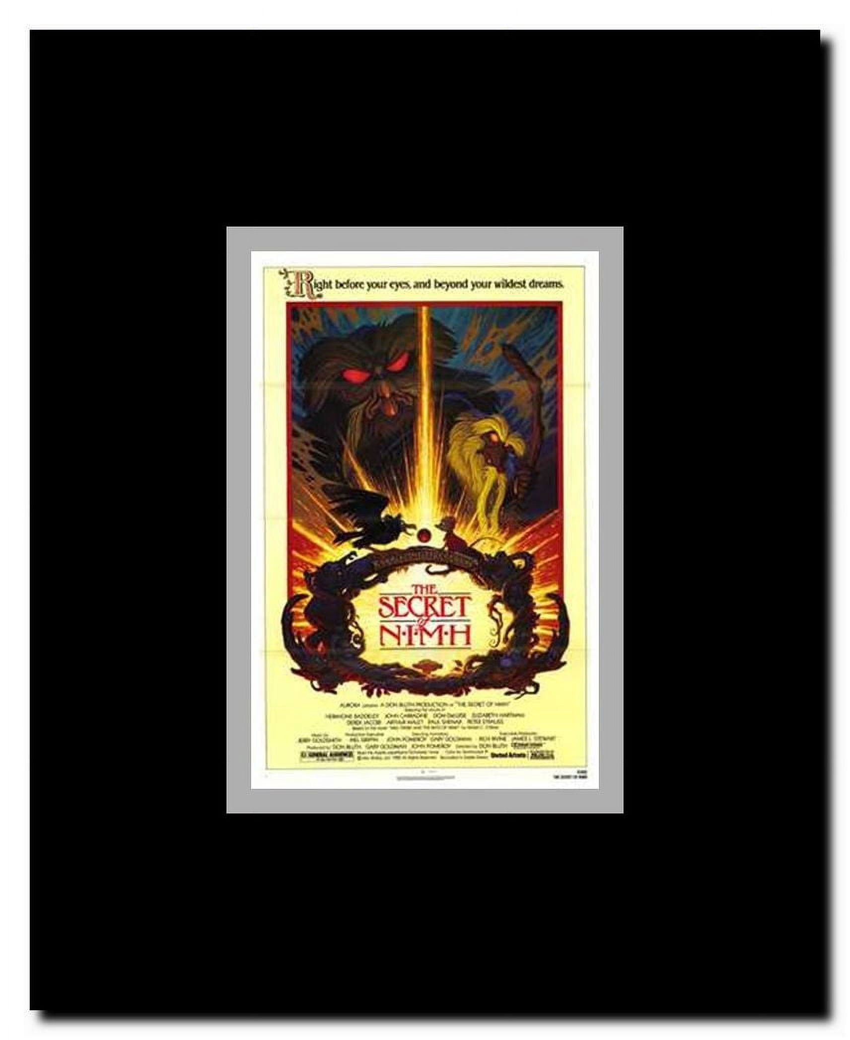 The Secret of Nimh Framed Movie Poster