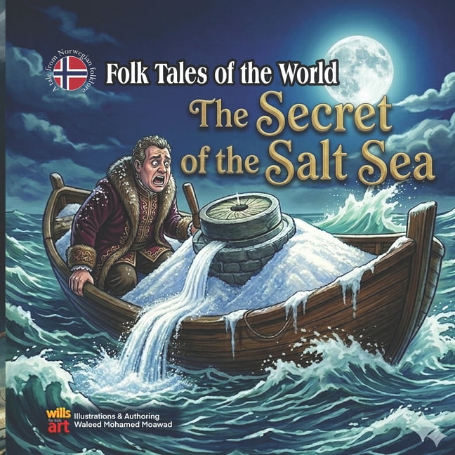Folk Tales of the World The Secret of the Salt Sea: A Captivating Folk Legend About Greed, Magic, and the Wonders of the Ocean (A Children's Pic, (Paperback)