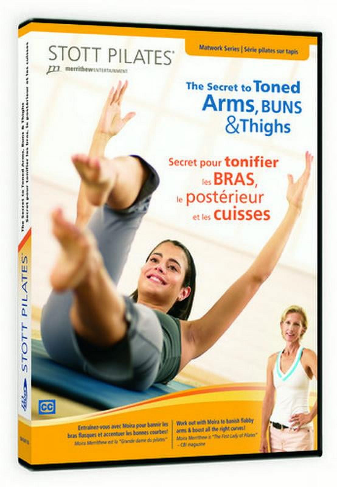 The Secret to TOned Arms, Buns and Thighs (DVD), Stott Pilates, Sports & Fitness