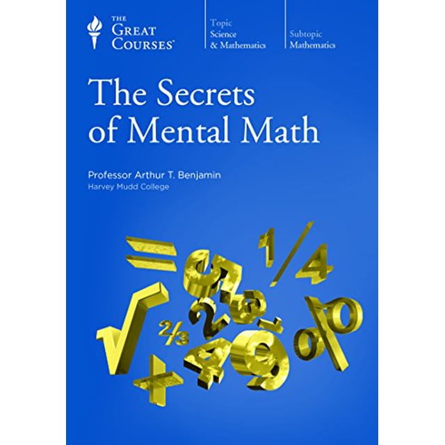 Pre-Owned The Secrets of Mental Math (DVD) (Great Courses / Teaching Company) Paperback ...