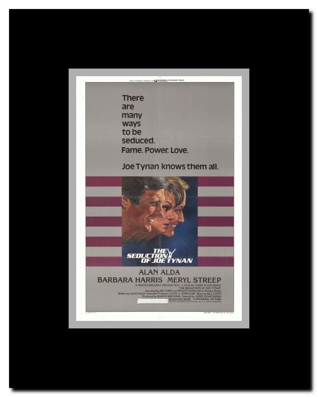 The Seduction of Joe Tynan Framed Movie Poster