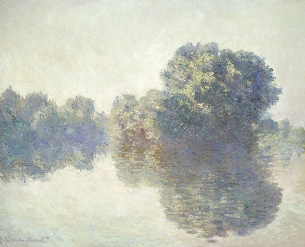 The Seine At Giverny Canvas Art - (24 x 18)