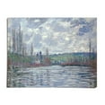 thumbnail image 1 of The Seine in Flood at Vetheuil - Claude Monet - 9x12 - Wall Art Print - UNFRAMED, 1 of 1
