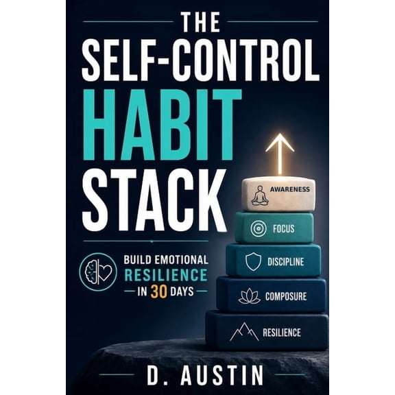 The Self-Control Habit Stack: Build Emotional Resilience in 30 Days, (Paperback)