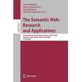 thumbnail image 1 of The Semantic Web: Research and Applications: 5th European Semantic Web Conference, Eswc 2008, Tenerife, Canary Islands, , (Paperback), 1 of 1