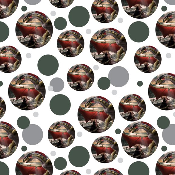 The Sentinel Dragon Viking Fantasy Premium Gift Wrap Wrapping Paper Roll