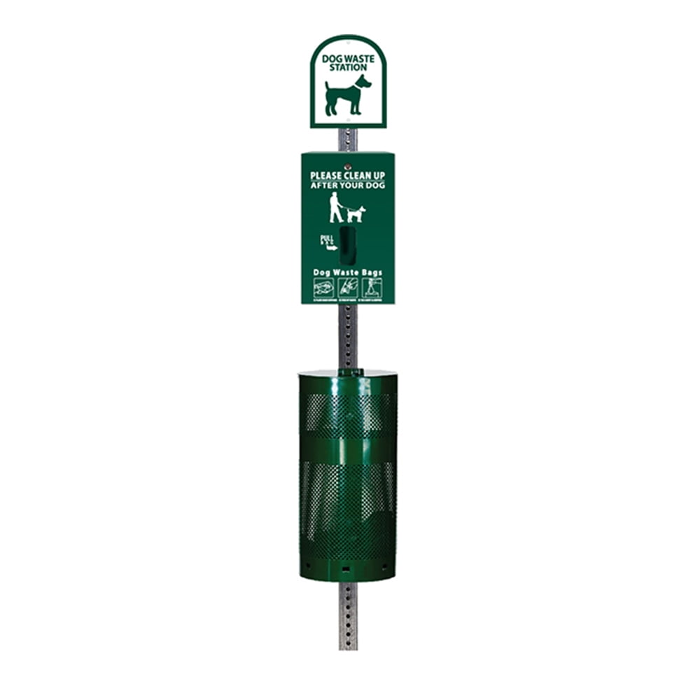 The Sentry® Dog Station -  MittN Bag™ System (Green)