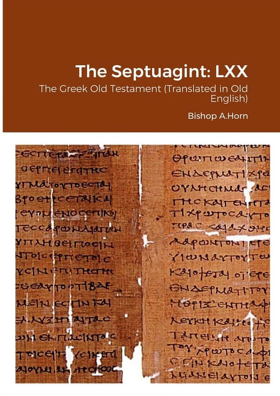 最終値下げ The Septuagint: LXX: The Greek Old Testament (Translated in 洋書