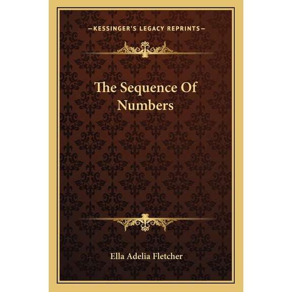 The Sequence Of Numbers (Paperback)