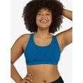 thumbnail image 1 of Leading Lady, The Serena, Racerback Sports Bra, Wireless, Full Coverage Unpadded Cups, Moisture Wicking Cotton, Light Support (Women's & Women's Plus), 1 of 4