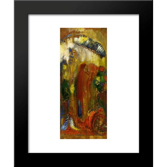 The Sermon 20x24 Framed Art Print by Redon, Odilon