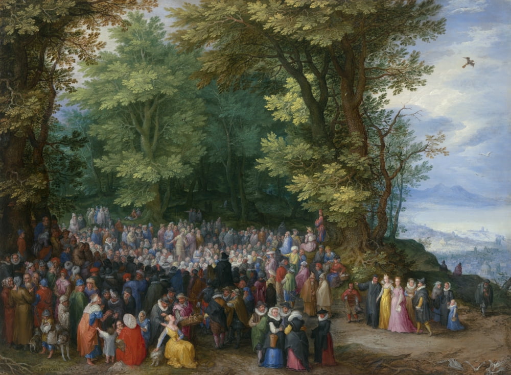 The Sermon On The Mount Canvas Art - (24 x 18)