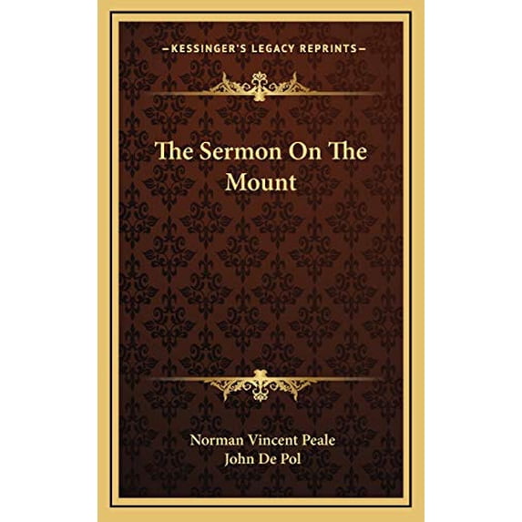 The Sermon On The Mount Hardcover 1168740355 9781168740359