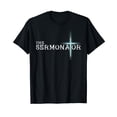 thumbnail image 1 of The Sermonator Pastor Appreciation Christian Cross Fun Gift T-Shirt, 1 of 5
