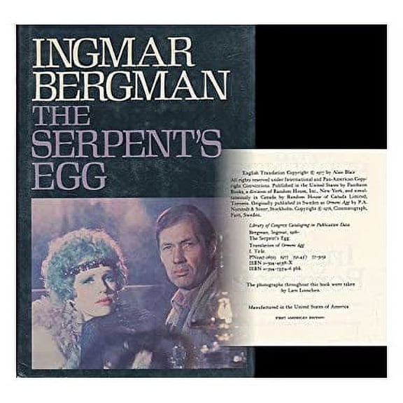 Pre-Owned The Serpent's Egg: A Film (Hardcover) 039441358X 9780394413587