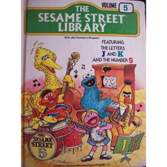 Pre-Owned The Sesame Street Library with Jim Henson's Muppets Vol 5 (Hardcover) 0834300133 9780834300132