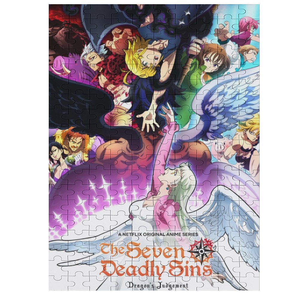 The Seven Deadly Sins Puzzle 200 Pieces Jigsaw Puzzles for Adults