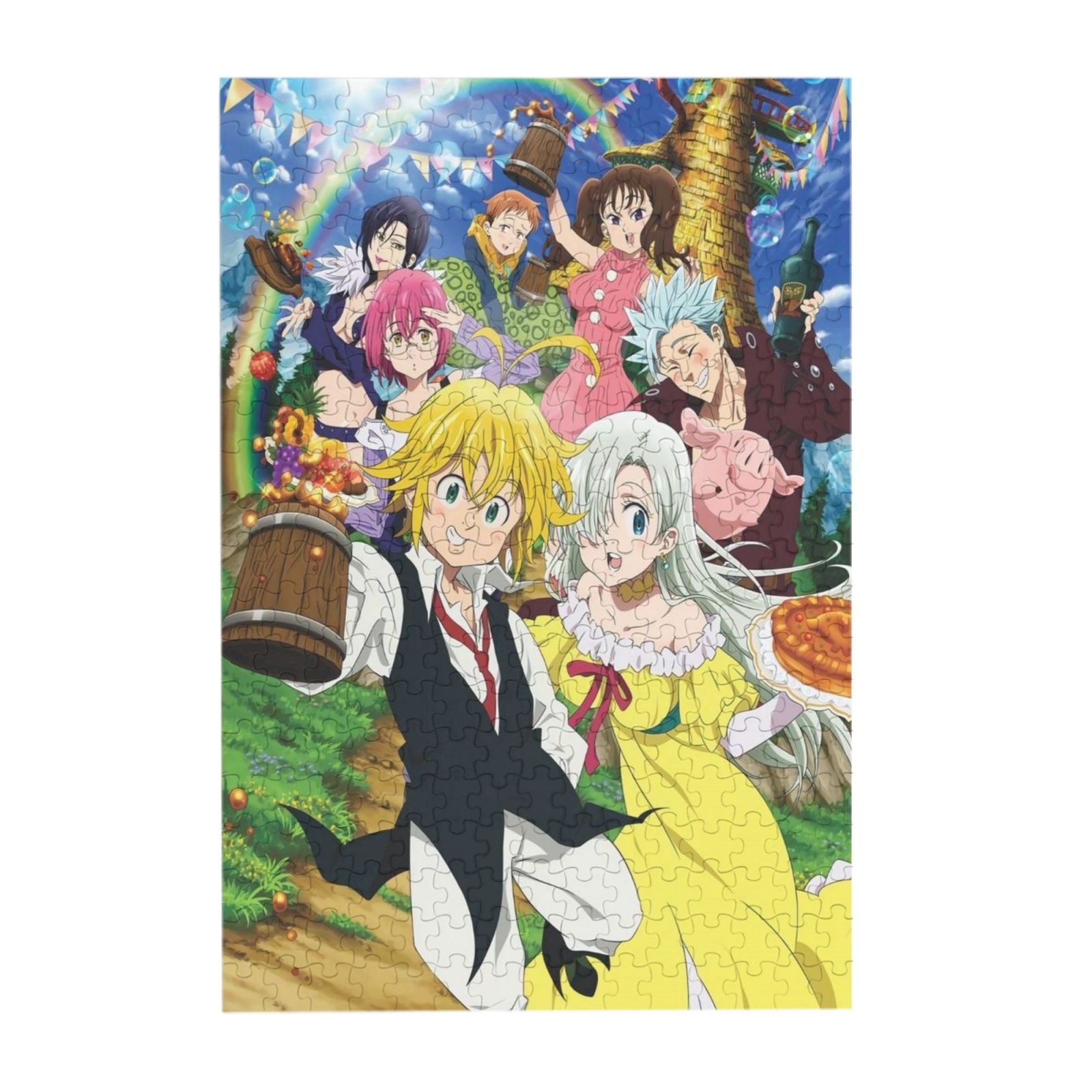The Seven Deadly Sins Puzzle 300 Pieces Jigsaw Puzzles for Adults
