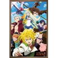 thumbnail image 1 of The Seven Deadly Sins: Season 3 - Key Art Wall Poster, 14.725" x 22.375", Framed, 1 of 3