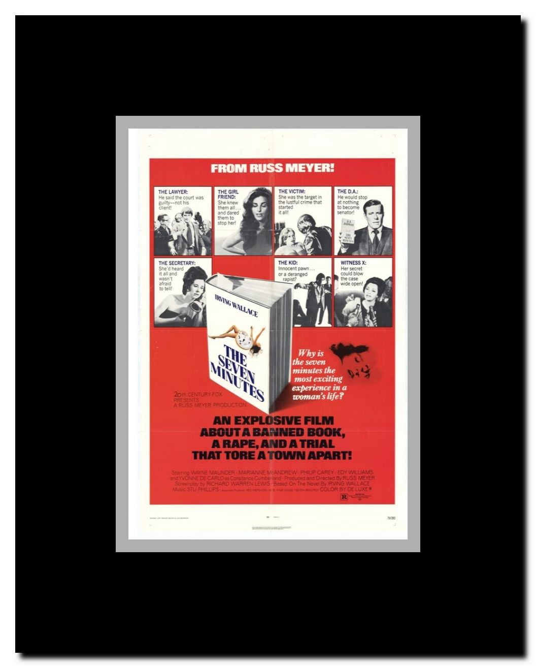 The Seven Minutes Framed Movie Poster