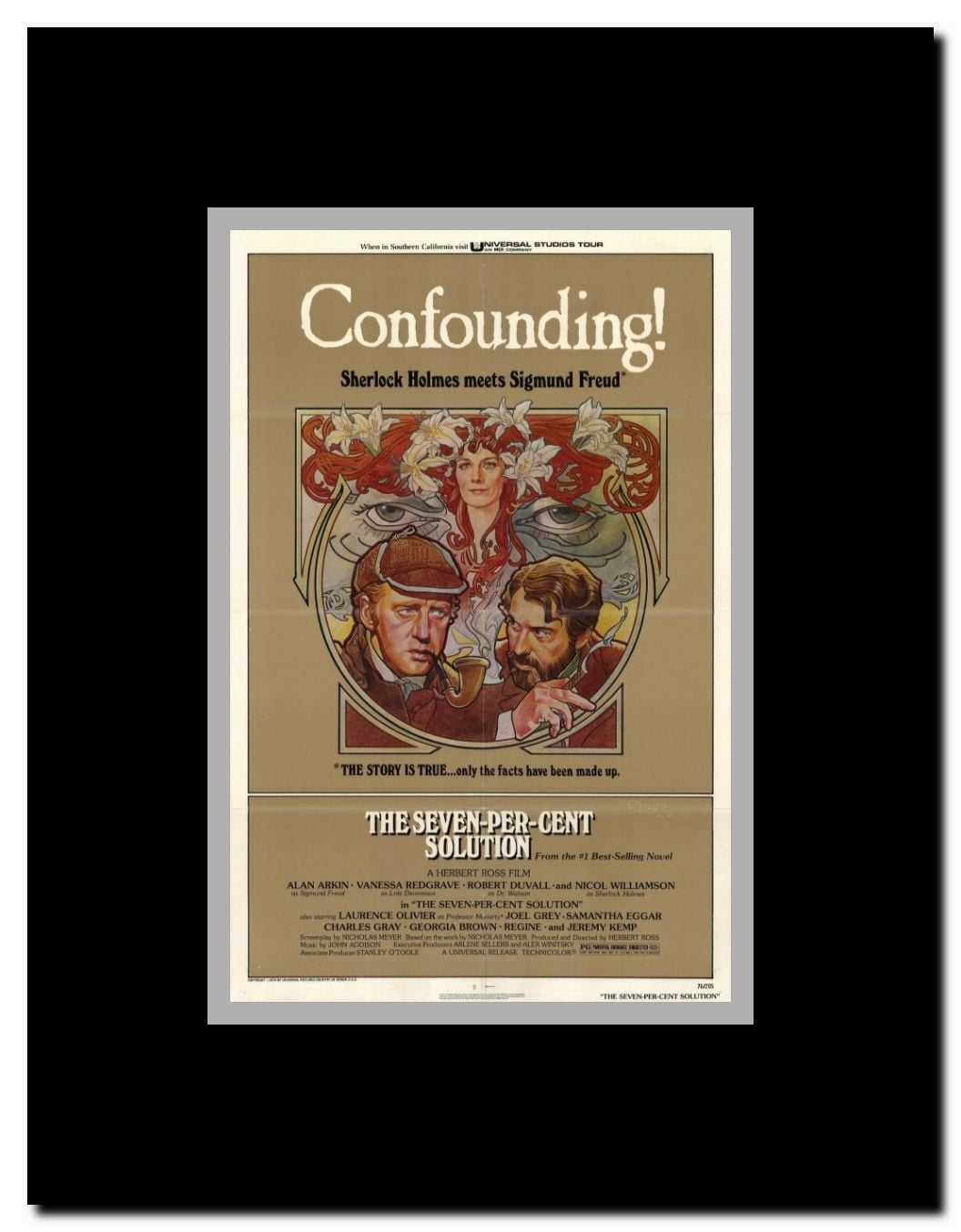 The Seven-Per-Cent Solution Framed Movie Poster