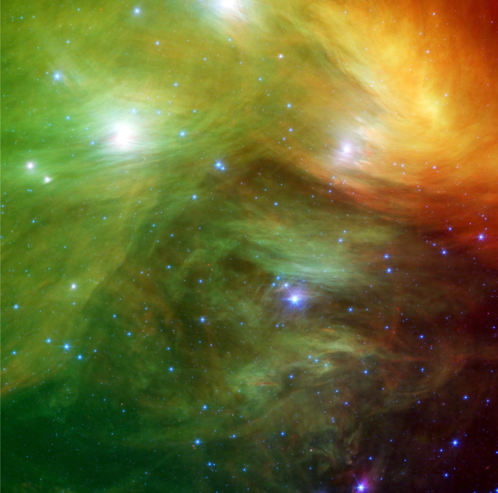 The Seven Sisters also known as the Pleiades Canvas Art - Stocktrek Images (28 x 28)