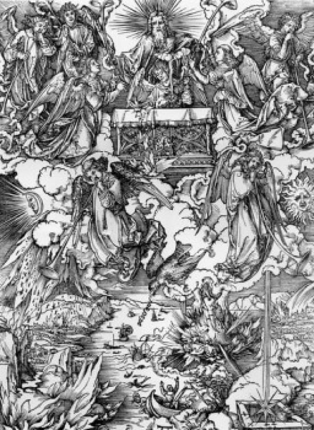 The Seven Trumpets Albrecht Durer (1471-1528 German) Canvas Art - Albrecht Durer (24 x 36)