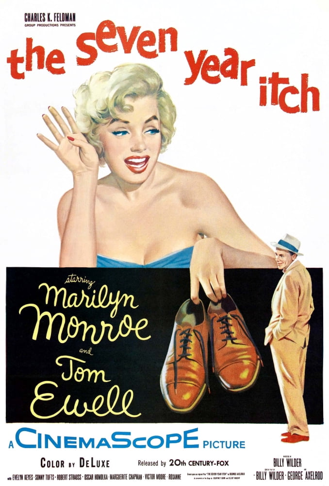 The Seven Year Itch Canvas Art - (24 x 36)