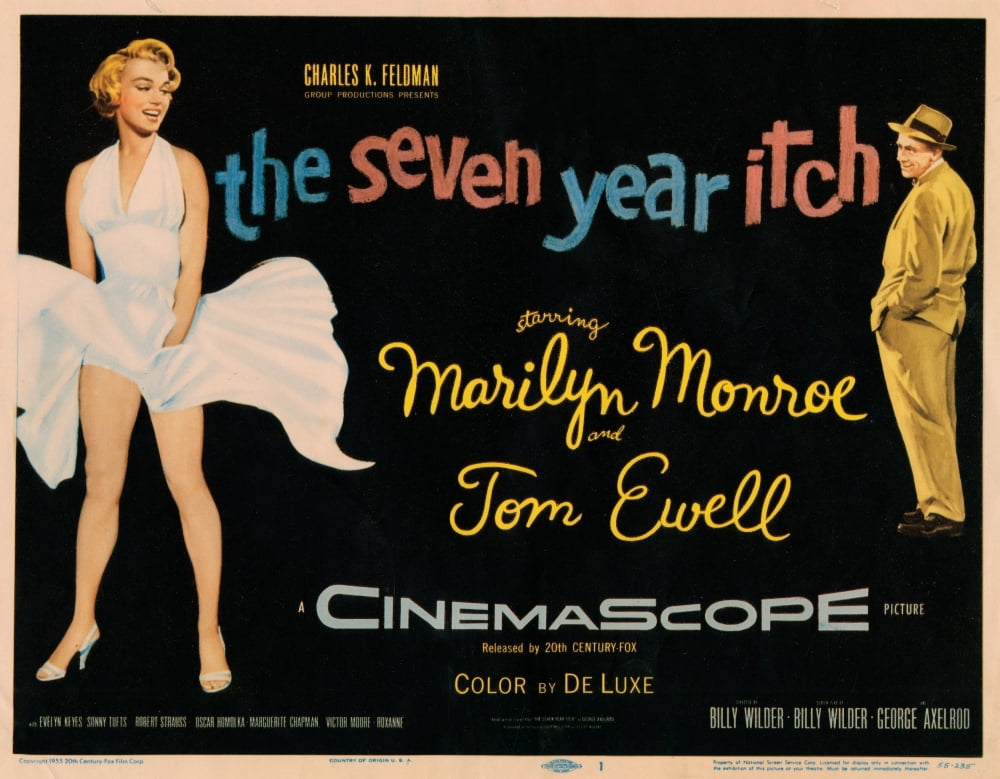 The Seven Year Itch Canvas Art - (28 x 22)