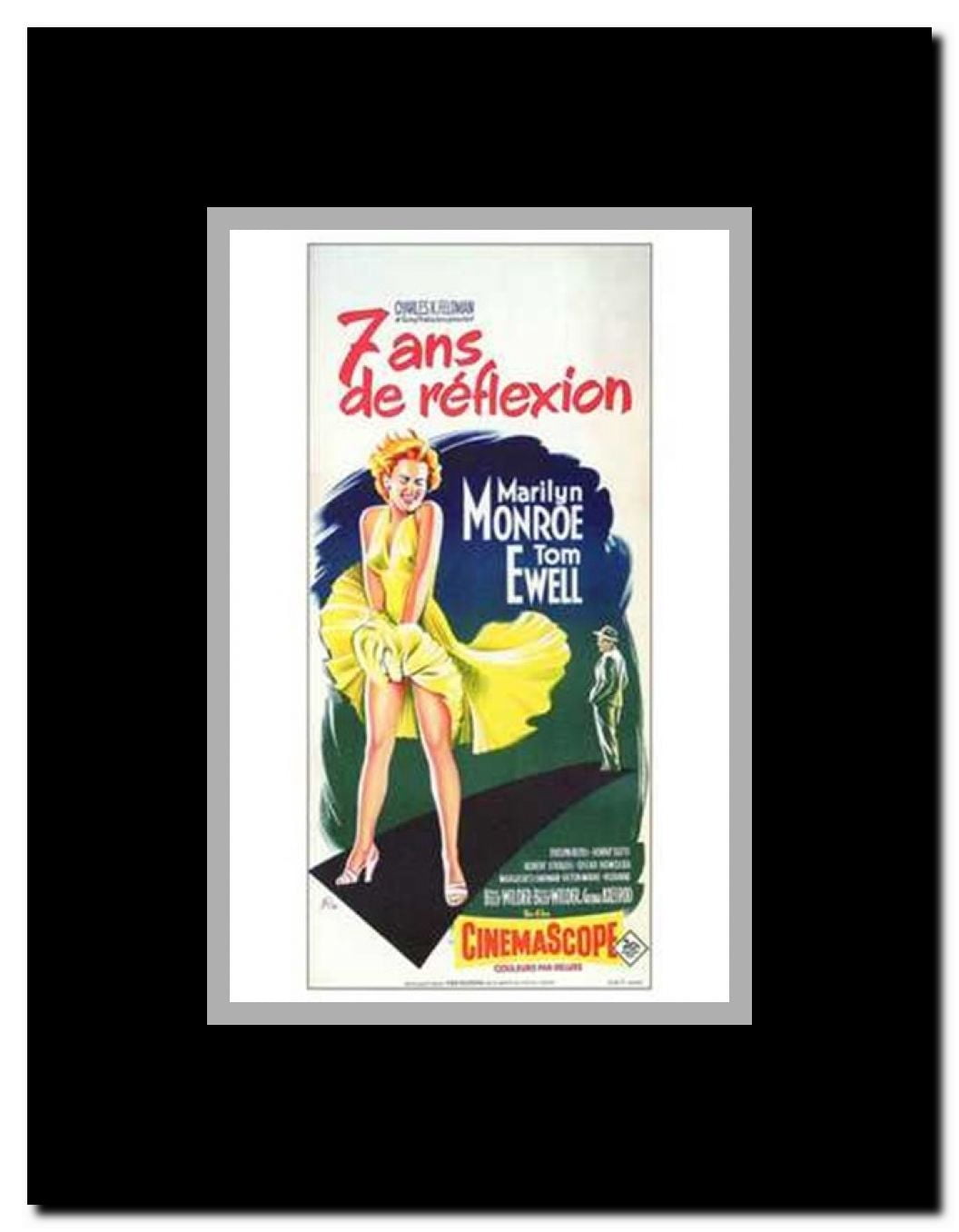 The Seven Year Itch Framed Movie Poster