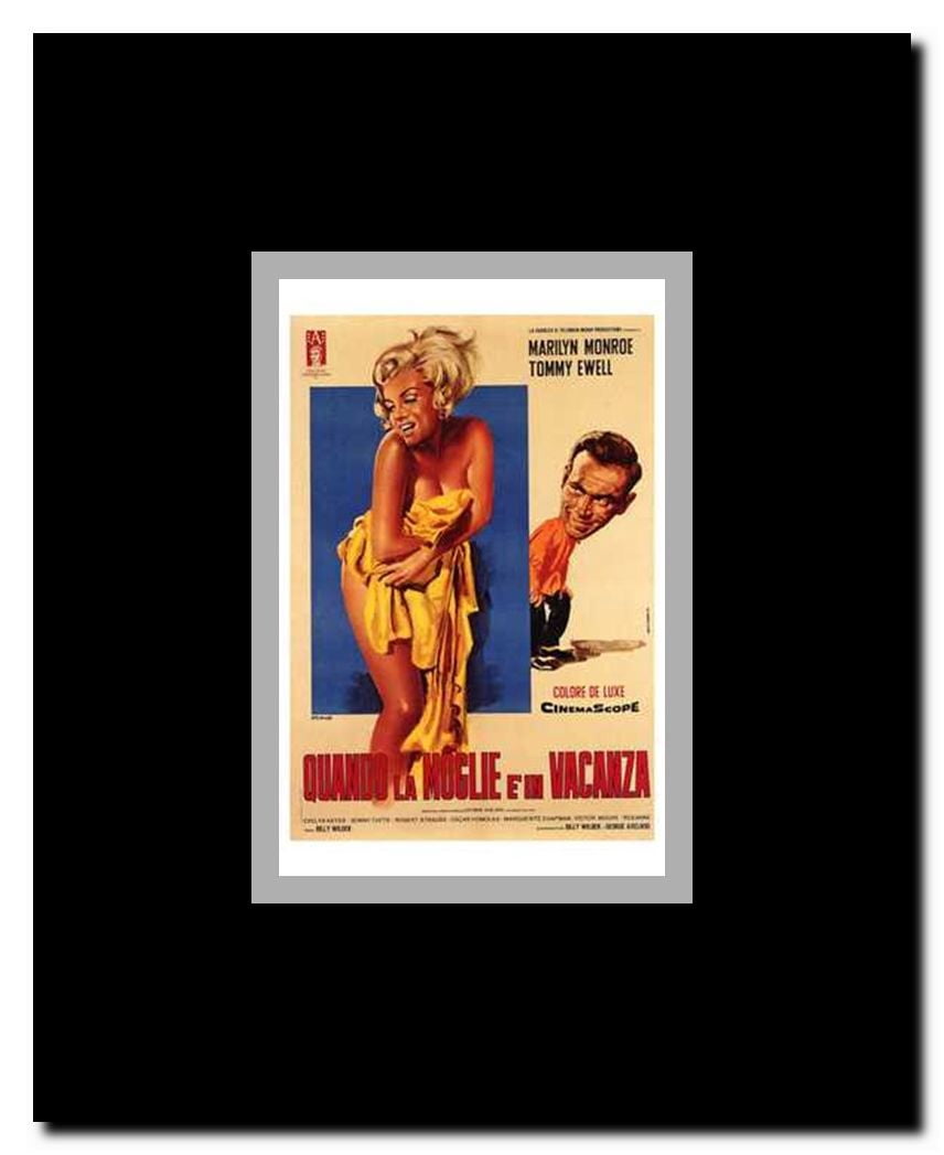 The Seven Year Itch Framed Movie Poster