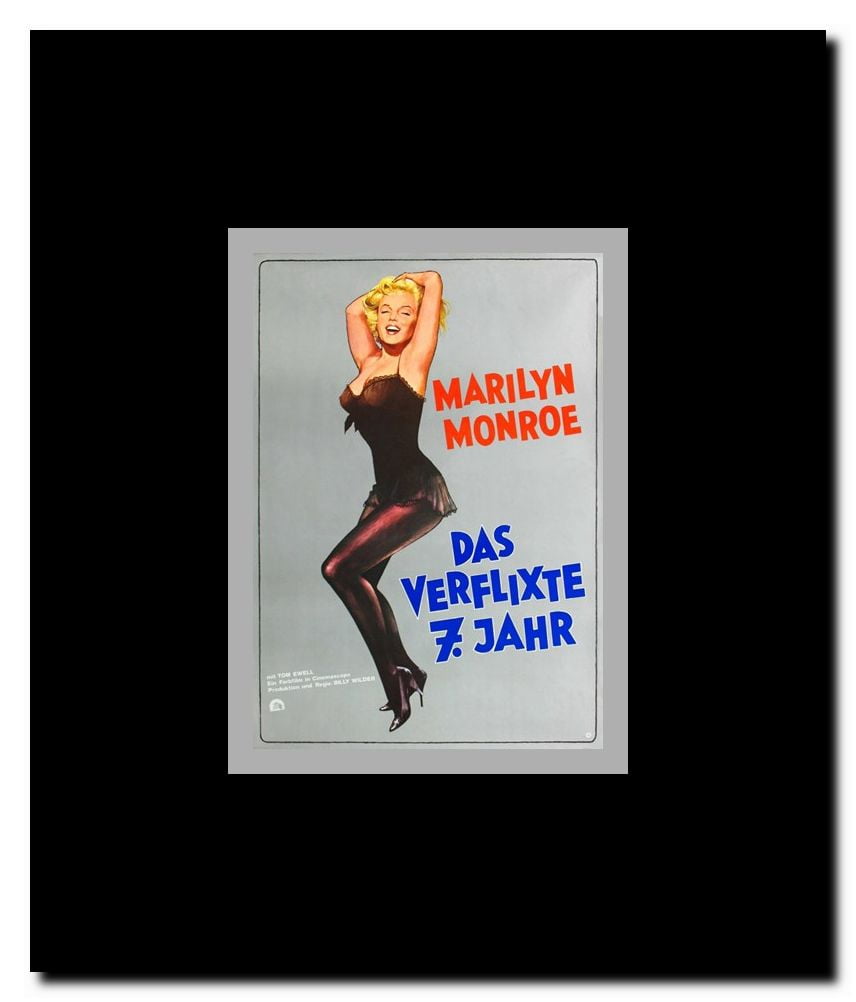 The Seven Year Itch Framed Movie Poster