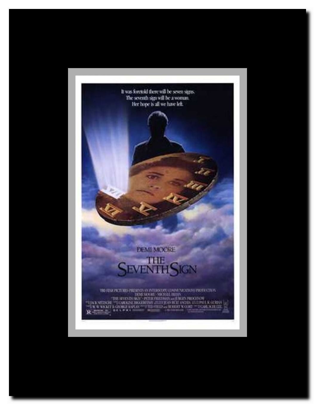 The Seventh Sign Framed Movie Poster