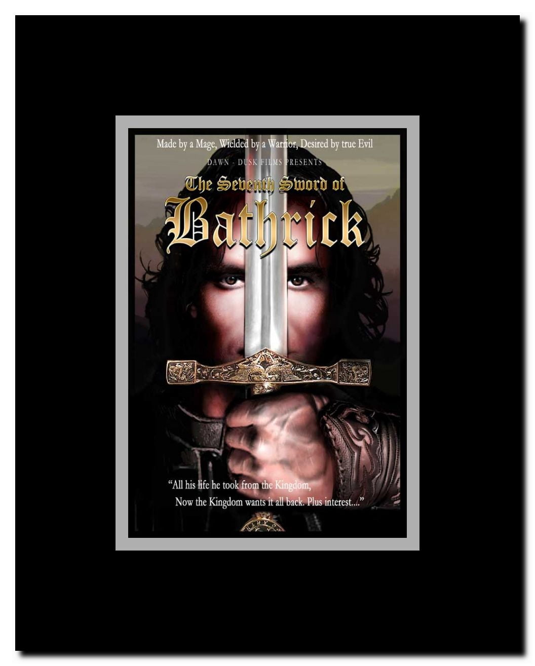 The Seventh Sword of Bathrick Framed Movie Poster