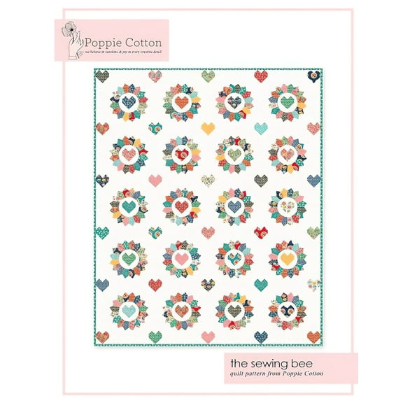 The Sewing Bee Quilt Pattern by Poppie Cotton