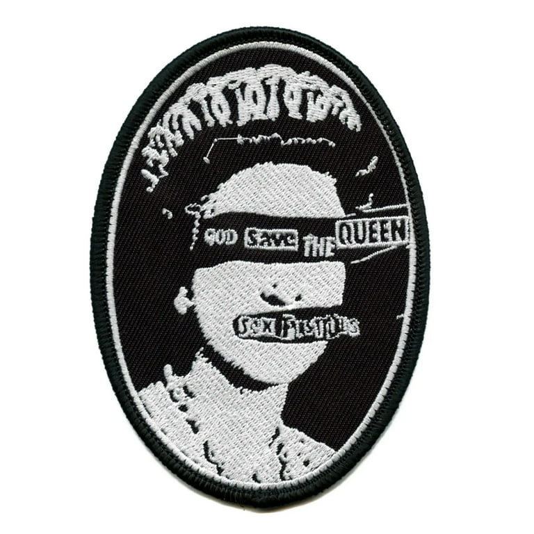 The Sex Pistols Patch God Save The Queen Band Logo new