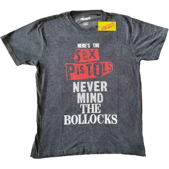 The Sex Pistols Unisex T-Shirt NMTB Distressed (Wash Collection) (Large)