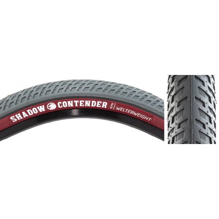 The Shadow Conspiracy Contender Welterweight 20x2.35 Wire TPI 110 Gy/Red