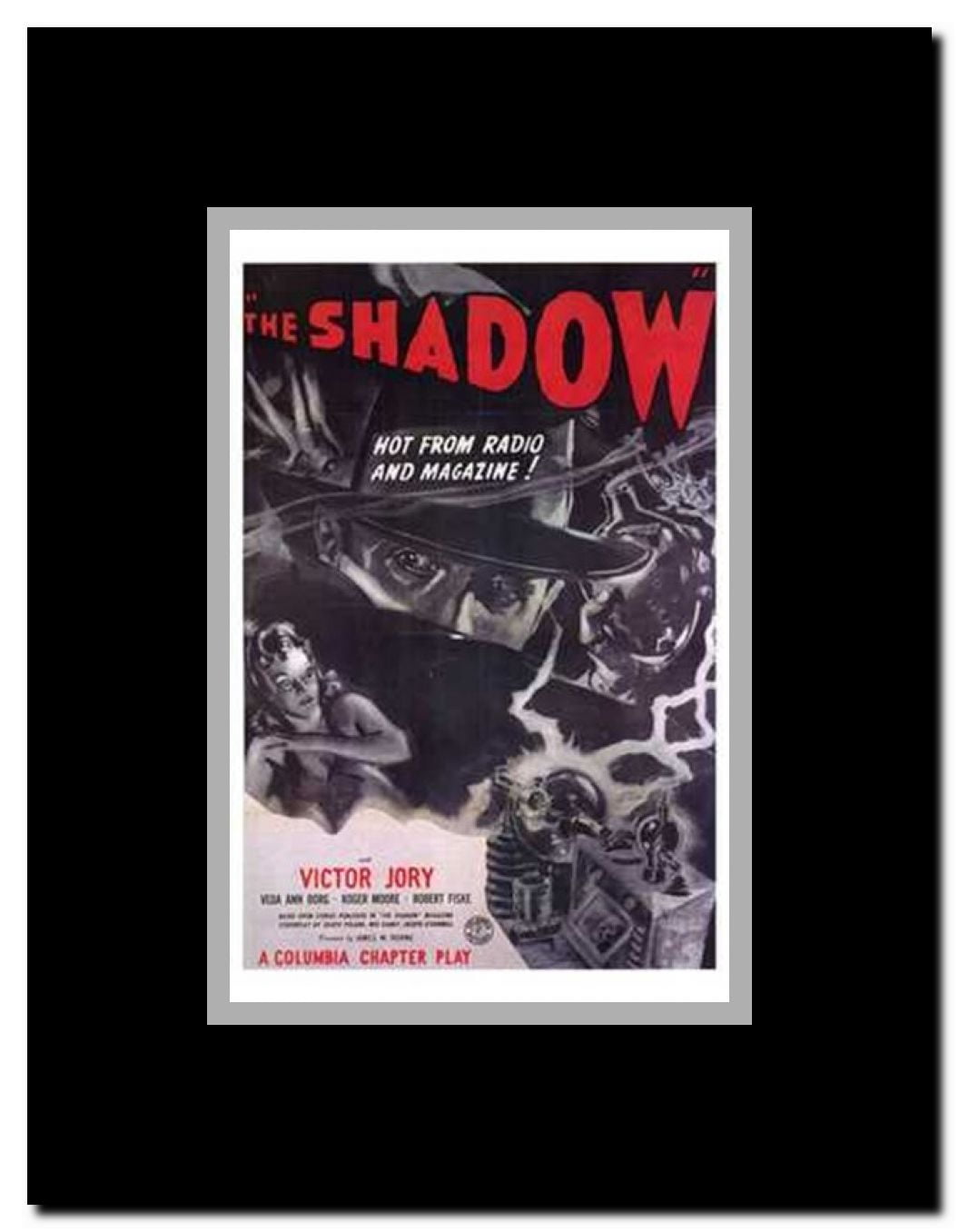 The Shadow Framed Movie Poster