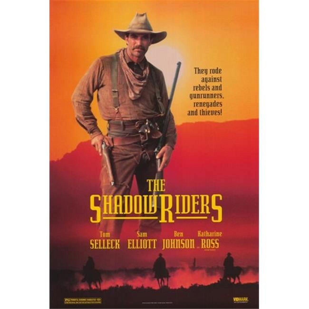 Shadow Riders America The Shadow Riders Movie Poster - 11 x 17 in. - Walmart.com