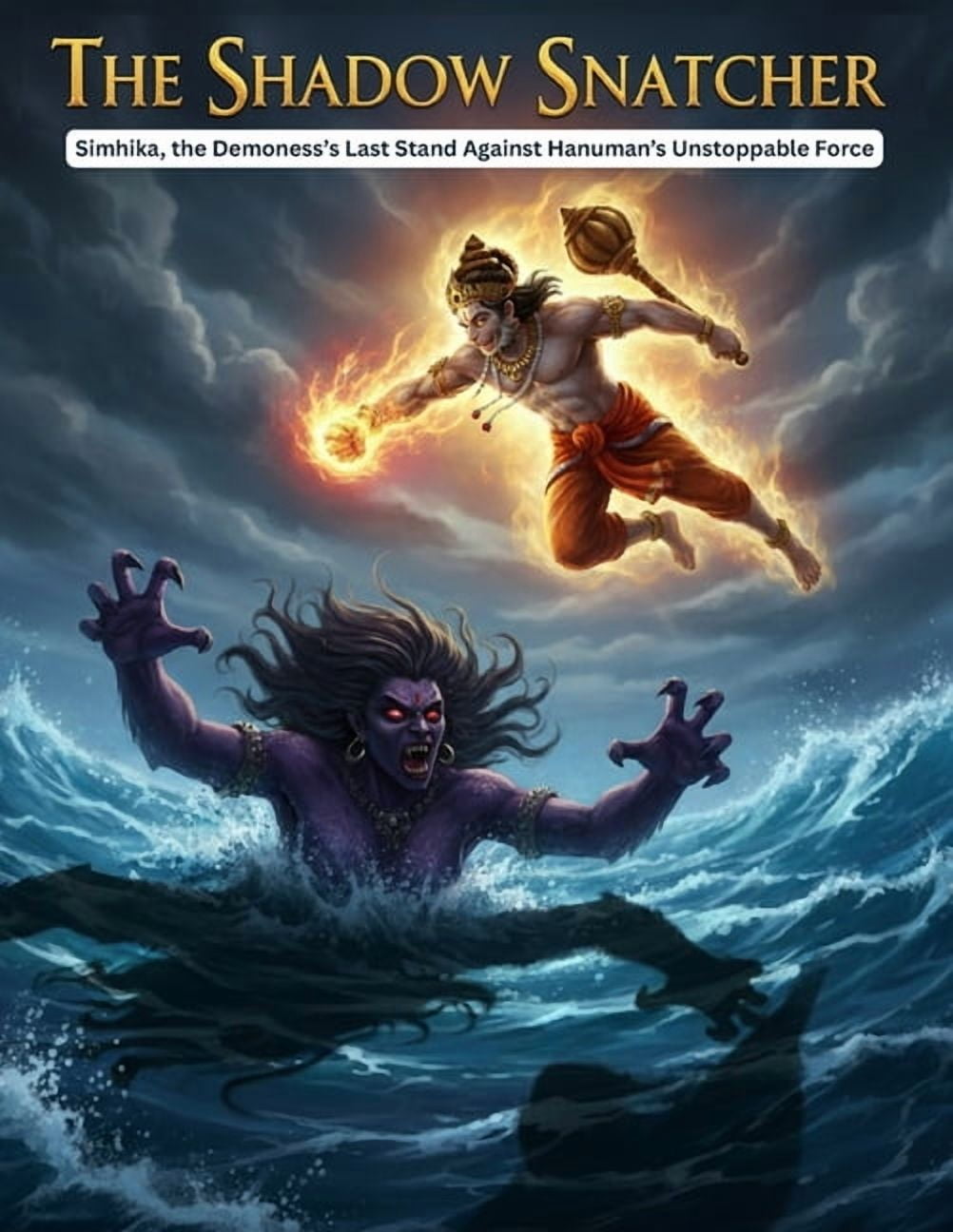 The Shadow Snatcher: Simhika, the Demoness's Last Stand Against Hanuman's Unstoppable Force, (Paperback)