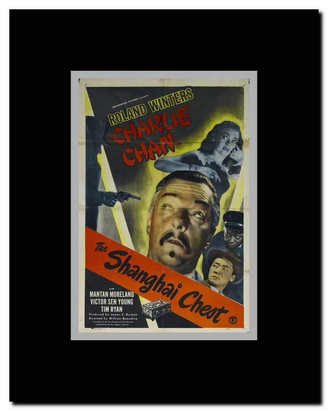 The Shanghai Chest Framed Movie Poster