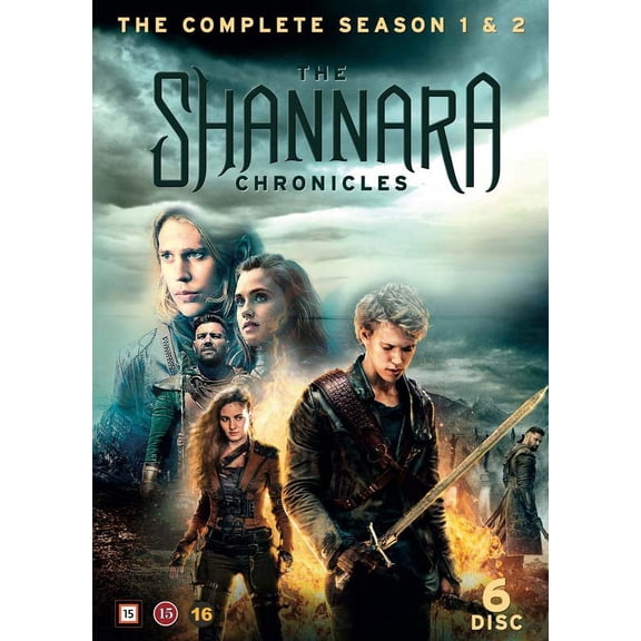 The Shannara Chronicles (Seasons 1-2) - 6-DVD Set [ NON-USA FORMAT, PAL, Reg.0 Import - Denmark ]