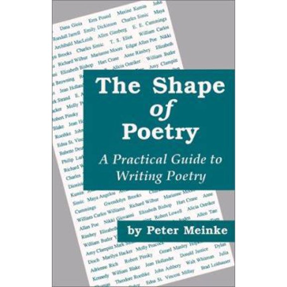 Pre-Owned The Shape of Poetry: A Practical Guide to Writing Poetry (Paperback) 0871161869 9780871161864