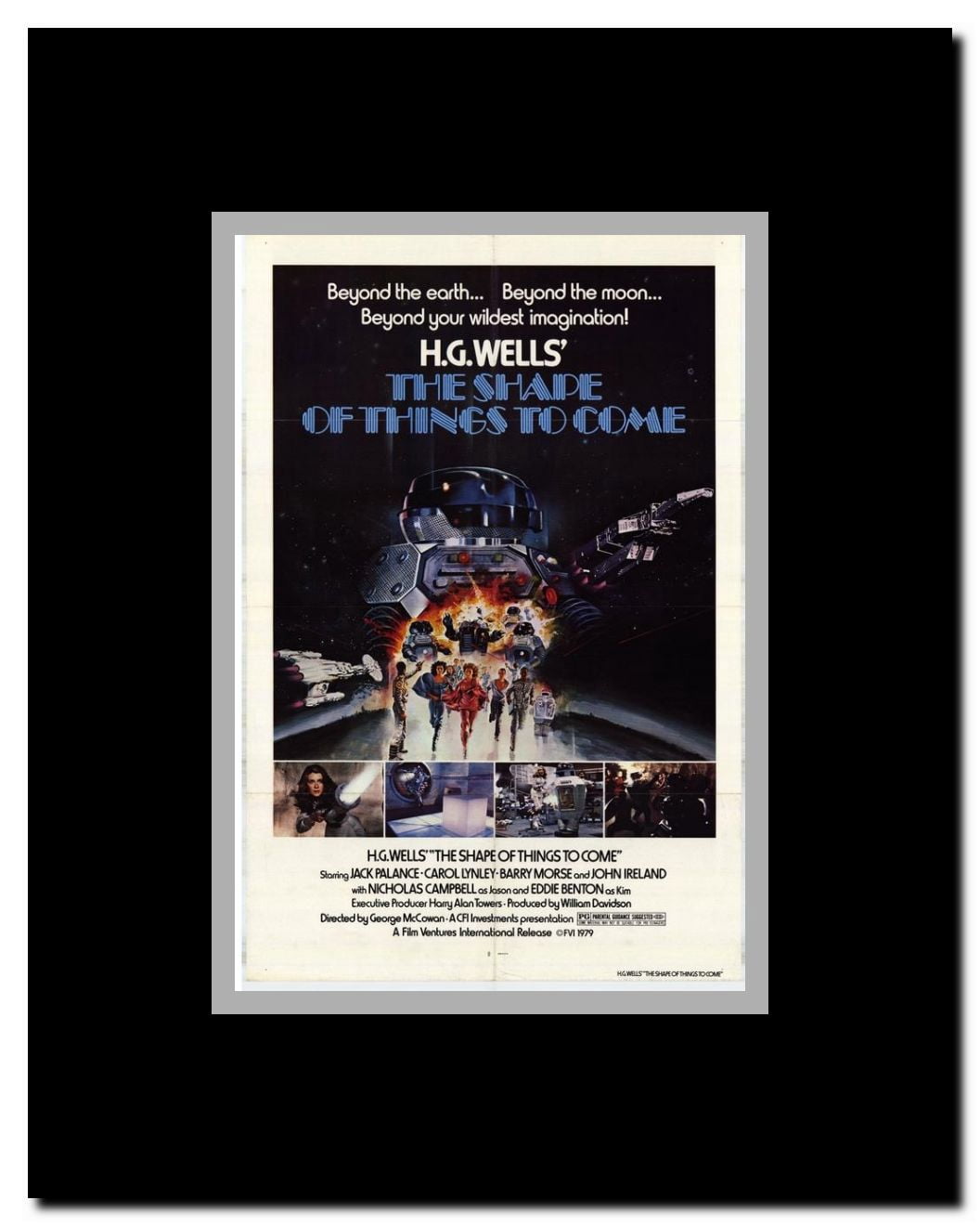 The Shape of Things to Come Framed Movie Poster