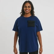 The Shapes United Women’s Adaptive Soft Cotton T-shirt, Blue