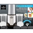 thumbnail image 1 of The Sharper Image Stainless Steel 6-Piece Set Multi Blender, Hi Speed 300-Watt Personal Countertop Blender Mixer System, 1 of 3