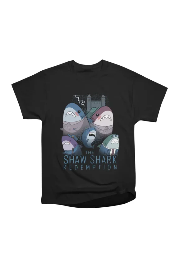 The Shaw Shark Redemption T-Shirt Tee Gift For Him Merch For Her Apparel For Friend